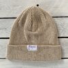 Beanie Hat in Natural sand colour