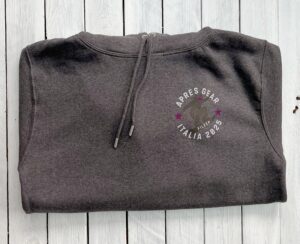 Fileep Apres Ski hoodie in grey